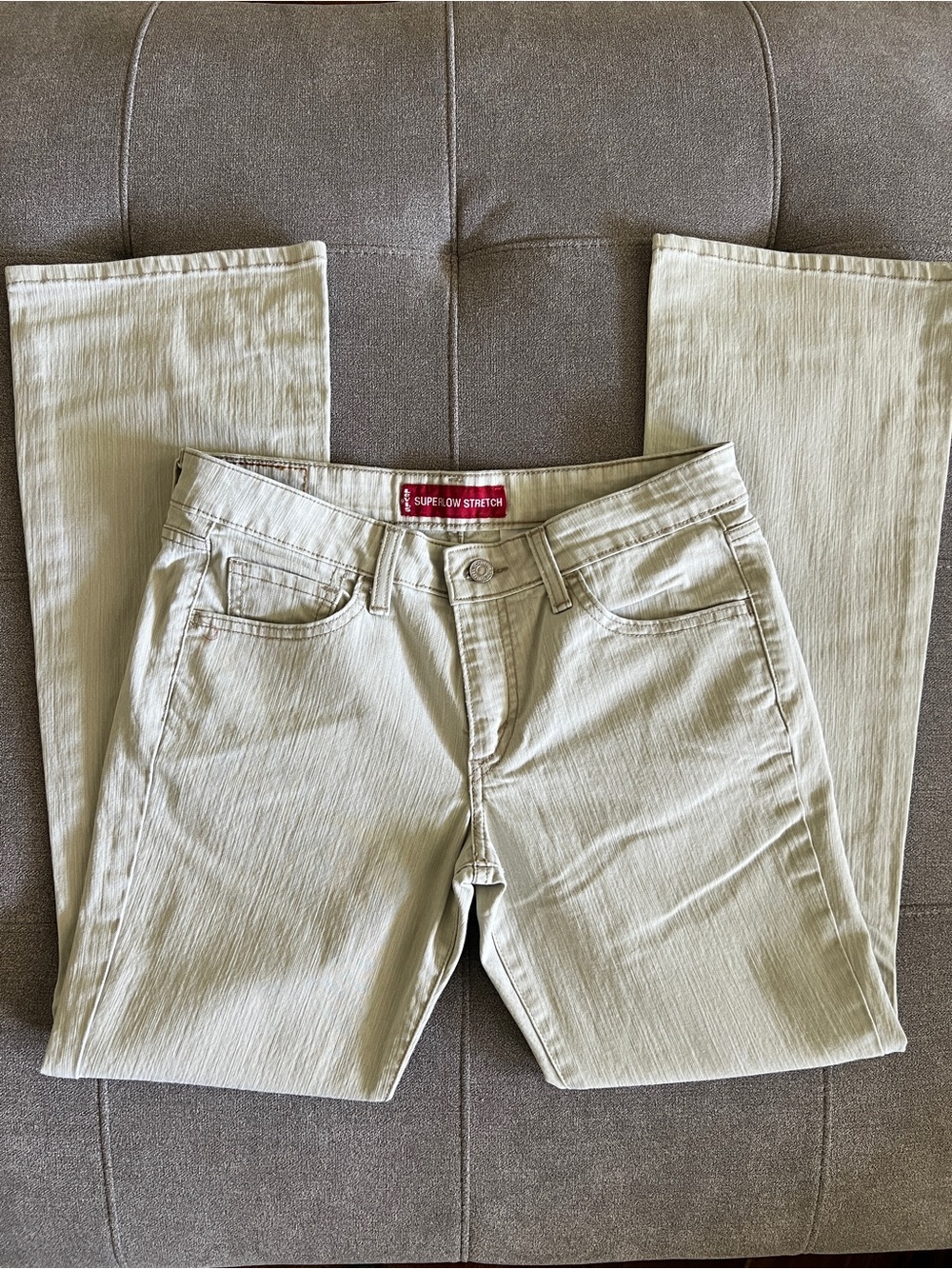 Levi's 518 Superlow Stretch Jeans - Beige
